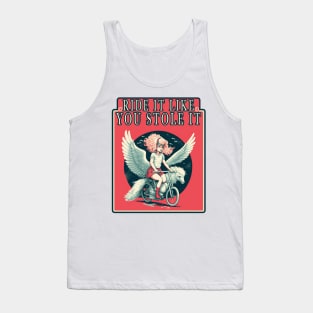 Pegasus Girl Magical Creatures Fantasy Horse Flying Tank Top